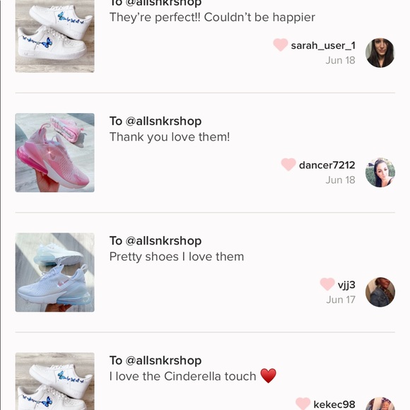 Nike Air Force 1 low custom butterfly 🦋 - Picture 7 of 8